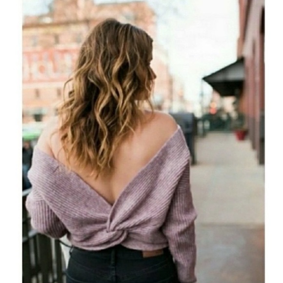 Reversible Knot Sweater by Angel of the North, Backless, Lowback - Picture 3 of 8